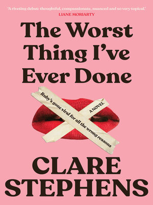 cover image of The Worst Thing I've Ever Done